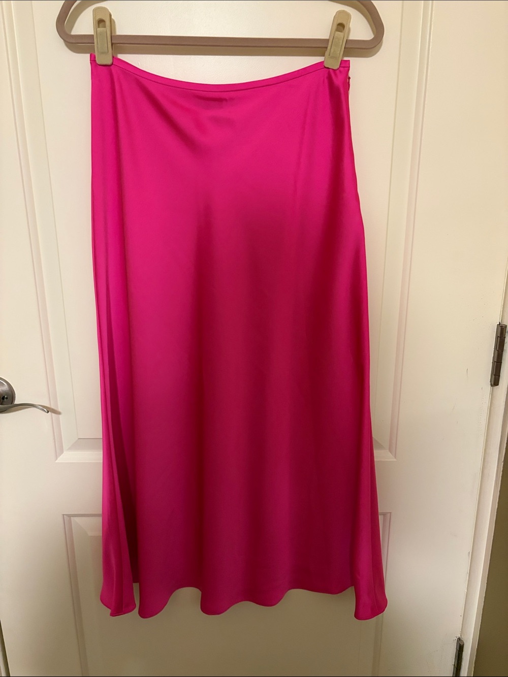 Antonio Melani Midi Satin Skirt